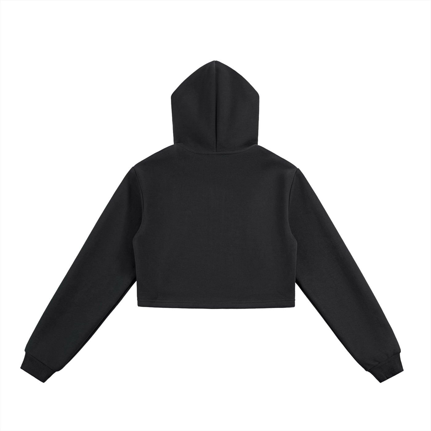 Essential Cropped Zip-Up Women’s Hoodie
