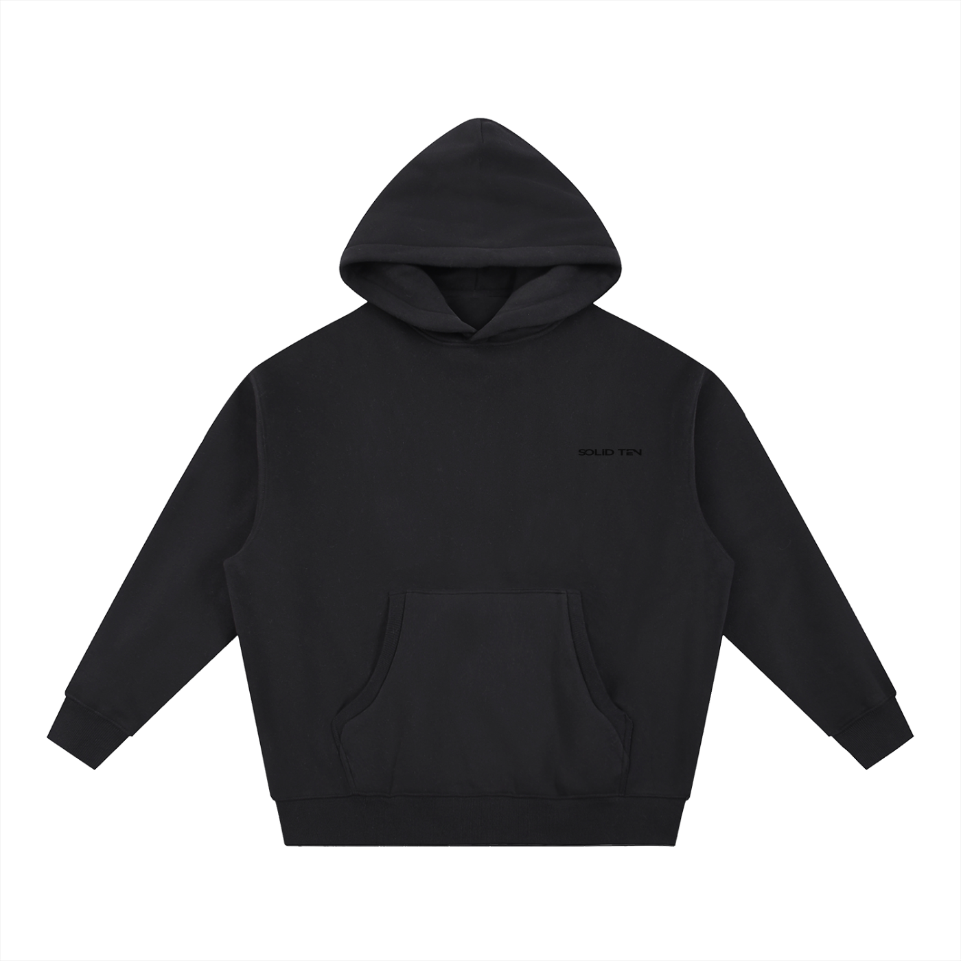 Essential Oversized Boxy Fit Fleece Hoodie