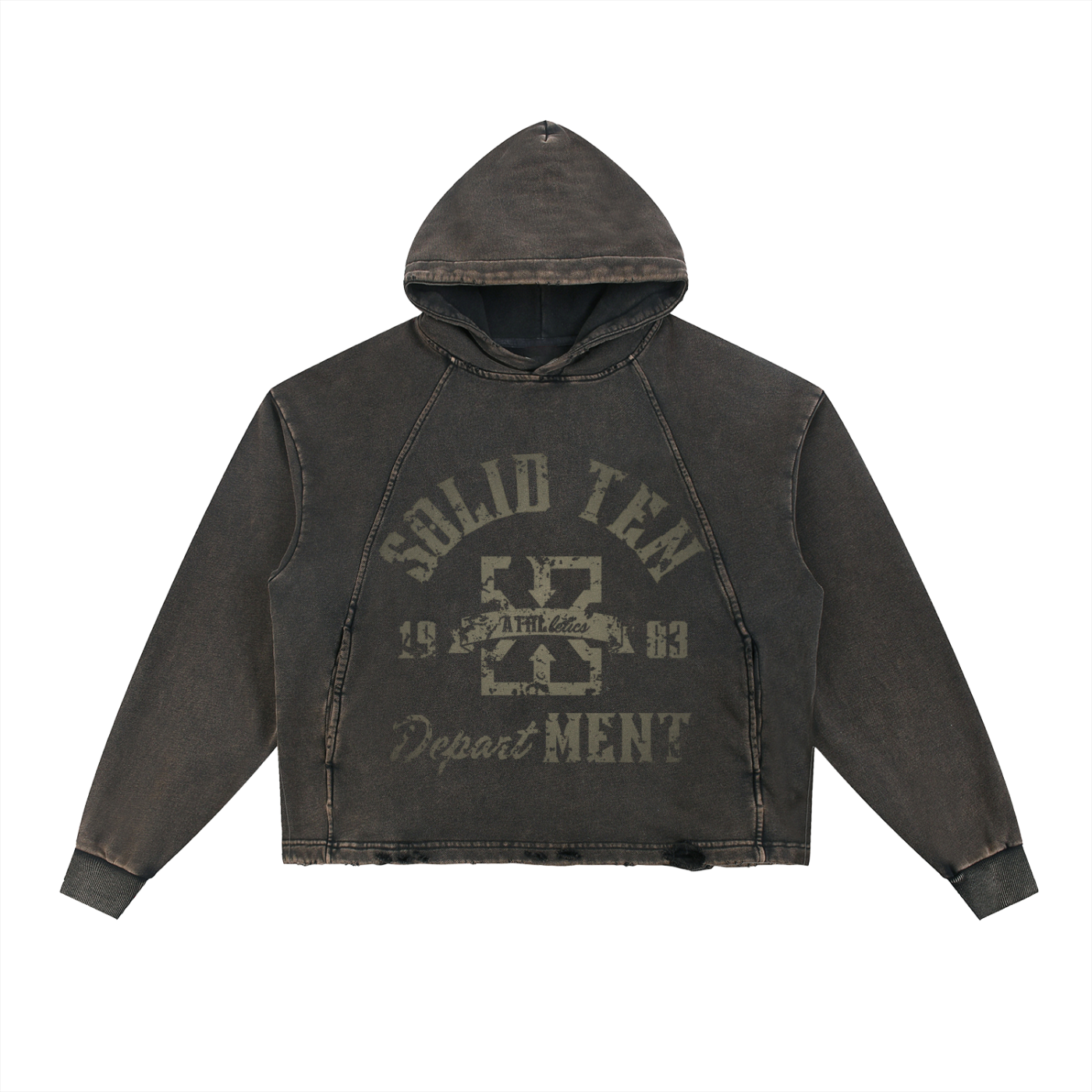 Hoodie ,Distressed hoodie,Washed,Denim washed cotton,Oversized hoodie,Worn hoodie,Lived in ,Vintage washed,Solid ten clothing,Solid ten hoodies