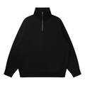 Quarter-Zip Drop Shoulder Sweatshirt