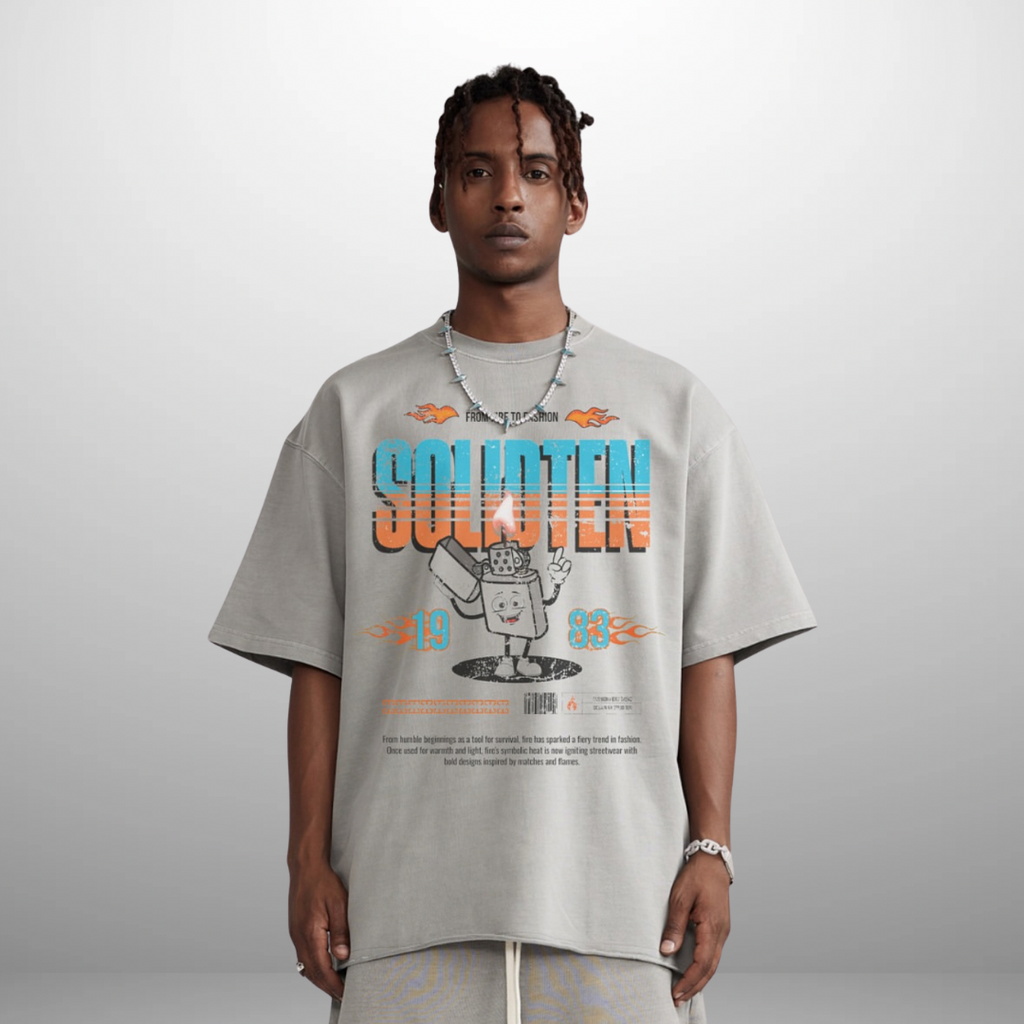 FLAMES TO FASHION VINTAGE TEE