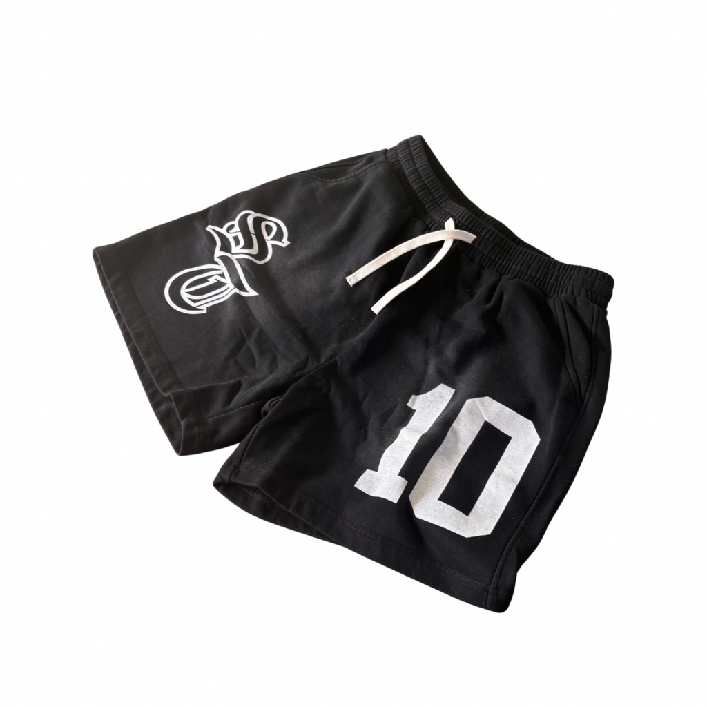 SUN FADE ATHLETIC COTTON SHORTS