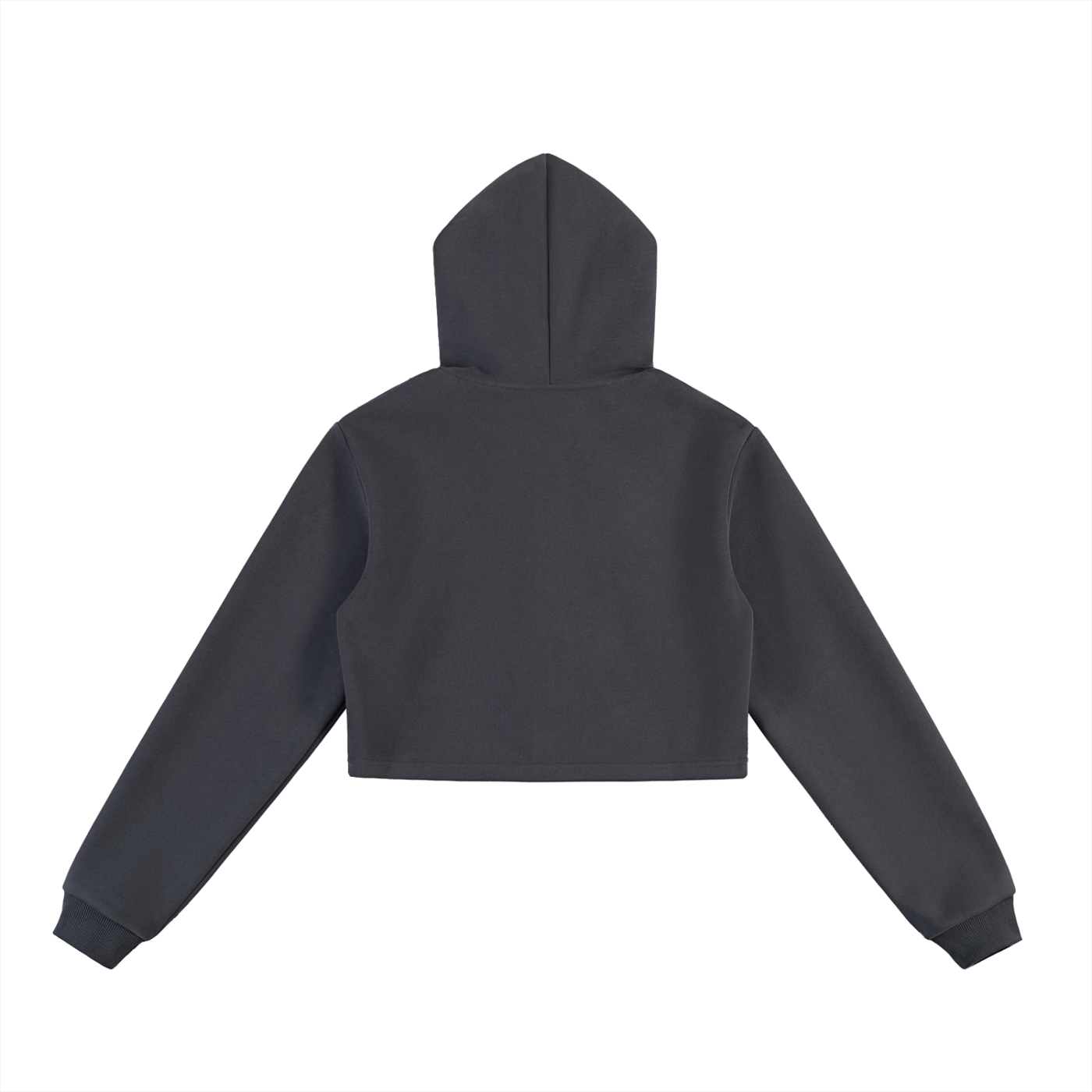 Essential Cropped Zip-Up Women’s Hoodie